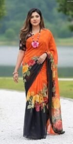 Rongdhonu Georgette saree