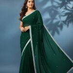 Georgette Sharee with Blouse Piece