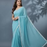 Georgette Sharee with Blouse Piece
