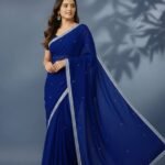 Georgette Sharee with Blouse Piece