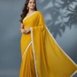 Georgette Sharee with Blouse Piece