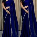 Georgette Sharee with Blouse Piece