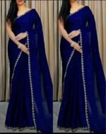 Georgette Sharee with Blouse Piece