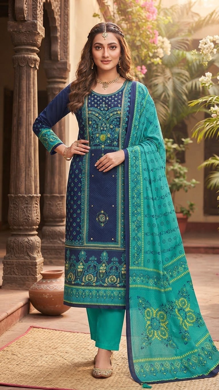 1787985845_L_5 Kar Chupi Boutique Unstitched Three Piece - Image 1