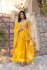 Party Wear Long Gown - Image 2