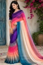 Rongdhonu Georgette saree - Image 2