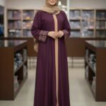 Sneha Embroidery Borka with Hijab