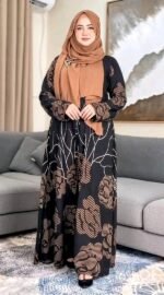 Jayma Print Borka (Only Borka)