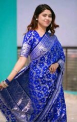 Royal Benaroshi Katan Saree - Image 3