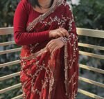 Indian Fendi Silk Saree Collection - Image 2
