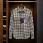 Formal Official Cotton Check Shirt - Image 4