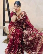 Virul Jamdani Saree with Blause pcs - Image 4