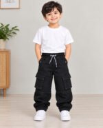Boys Denim Baggy Joggers Pant 2-12Y - Image 3