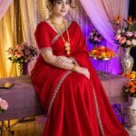 Indian Tuba Lama Silk saree