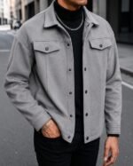 Chinese Winter Shacket Jacket - Image 2